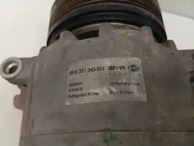 Peça sobressalente para automóvel em segunda mão compressor de ar condicionado a/a a/c por bmw x5 (e70) 3.0d referências oem iam 8fk351340-951  