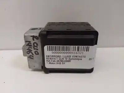 Second-hand car spare part ignition switch for renault clio iv dynamique oem iam references 487004399r  