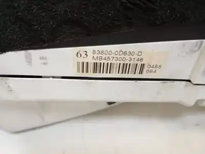 Peça sobressalente para automóvel em segunda mão quadrante por toyota yaris (ksp9/scp9/nlp9) básico referências oem iam 83800-0d630-d  