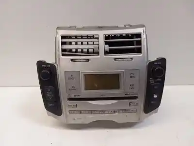 Piesă de schimb auto la mâna a doua sistem audio / cd radio casetofon pentru toyota yaris (ksp9/scp9/nlp9) básico referințe oem iam   