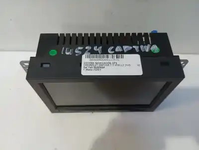 Second-hand car spare part gps navigation system for chevrolet captiva 2.2 vcdi lt 2wd 163 cv / 120 kw oem iam references 95200669  