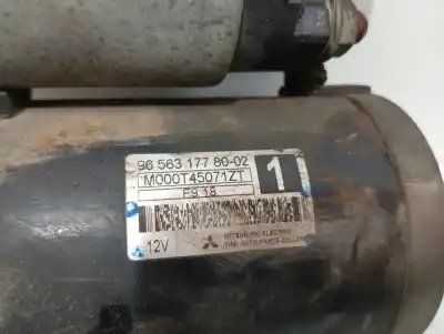 Second-hand car spare part starter motor for citroen c3 attraction oem iam references 965631778002  