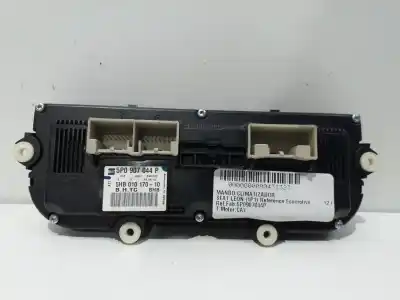 Peça sobressalente para automóvel em segunda mão comando de sofagem (chauffage / ar condicionado) por seat leon (1p1) reference referências oem iam 5p0907044p  