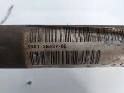 Second-hand car spare part front left transmission for ford s-max (ca1) titanium (03.2010->) 140 cv / 103 kw oem iam references 6g91-3b437-bd  