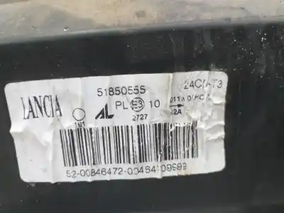 Second-hand car spare part left headlight for lancia ypsilon (402) 30th anniversary oem iam references 51850555  