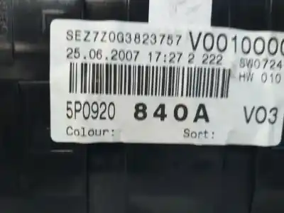 Peça sobressalente para automóvel em segunda mão quadrante por seat toledo (5p2) exclusive referências oem iam 5p0920840a  