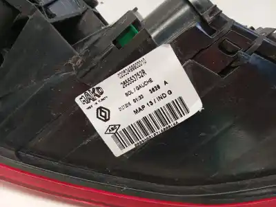 Peça sobressalente para automóvel em segunda mão farolim traseiro esquerdo por renault clio iv authentique referências oem iam 265553752r
