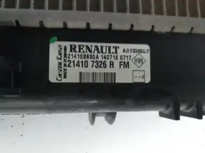 Peça sobressalente para automóvel em segunda mão radiador de água por renault clio iv authentique referências oem iam 