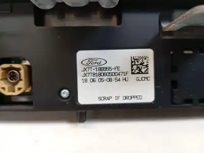 Second-hand car spare part multifunction display for ford focus turnier active oem iam references jx7t-18b955-fe  