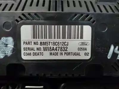 Peça sobressalente para automóvel em segunda mão comando de sofagem (chauffage / ar condicionado) por ford focus lim. (cb8) edition referências oem iam bm5t18c612cj  