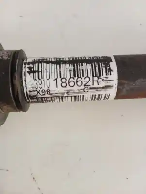 Peça sobressalente para automóvel em segunda mão transmissão dianteira esquerda por renault clio iv authentique referências oem iam 391018662r