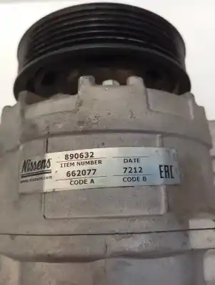 Second-hand car spare part air conditioning compressor for seat leon (1p1) reference oem iam references 890632  