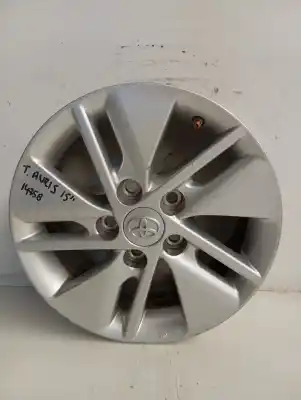 Peça sobressalente para automóvel em segunda mão jante por toyota auris hybrid active referências oem iam 15x5j
