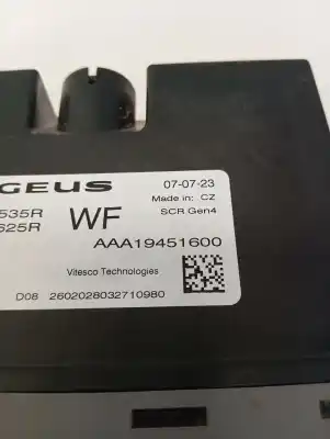 Second-hand car spare part injection pump control unit for dacia duster ii anniversary 115 cv / 85 kw oem iam references aaa19451600   Second-hand car spare part injection pump control unit for dacia duster ii anniversary 115 cv / 85 kw oem iam references aaa19451600