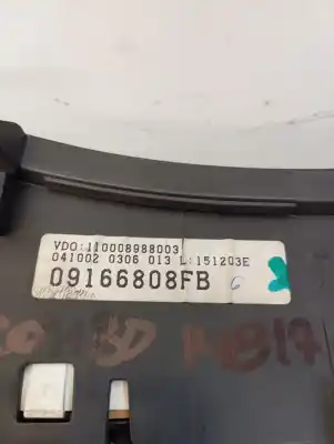Second-hand car spare part dashboard for opel combo familiar oem iam references 09166808fb  