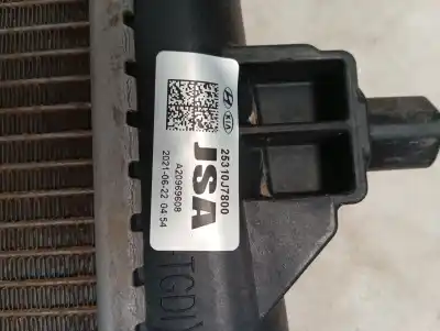 Second-hand car spare part water radiator for kia ceed gt-line 160 cv / 118 kw oem iam references 25310j7800  