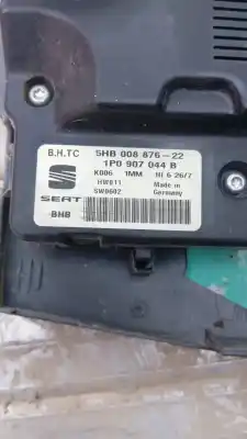 Tweedehands auto-onderdeel klimaatcontrole voor seat leon (1p1) comfort limited oem iam-referenties 1p0907044b