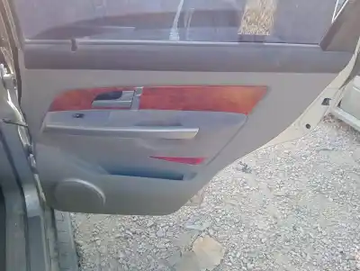 Peça sobressalente para automóvel em segunda mão forra / revestimento da porta traseira direita por ssangyong rexton 2.9 turbodiesel cat referências oem iam 