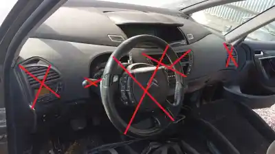 Peça sobressalente para automóvel em segunda mão tablier por citroen c4 picasso i monospace (ud_) 1.6 hdi referências oem iam 