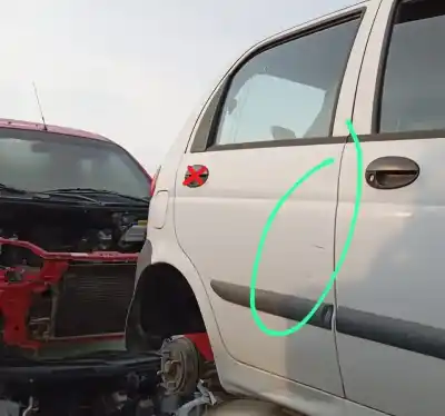 Автозапчасти б/у дверь задняя правая за daewoo matiz cd ссылки oem iam 