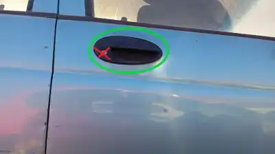 Tweedehands auto-onderdeel buitenste handgreep rechts voor voor daewoo matiz cd oem iam-referenties 