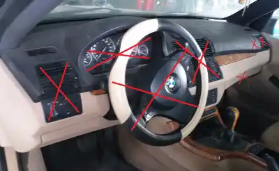 Pezzo di ricambio per auto di seconda mano pannello per bmw x5 (e53) 3.0d riferimenti oem iam   