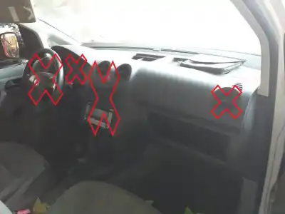 Автозапчастина б/у панель приладів для volkswagen caddy ka/kb (2k) furg. 69 cv / 51 kw посилання на oem iam 