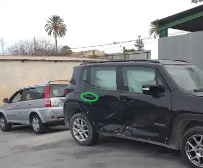 Second-hand car spare part exterior right rear door handle for jeep renegade limited 4x2 oem iam references 