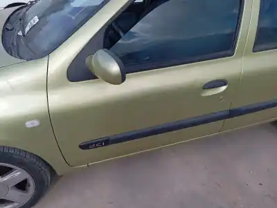 Автозапчасти б/у левая передняя дверь за renault clio ii fase ii (b/cb0) base authentique 82 cv / 60 kw ссылки oem iam 