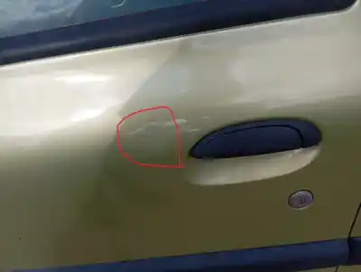 Second-hand car spare part left front door for renault clio ii fase ii (b/cb0) base authentique 82 cv / 60 kw oem iam references   