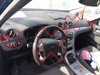 Second-hand car spare part dashboard for ford s-max (ca1) titanium (03.2010->) 140 cv / 103 kw oem iam references 