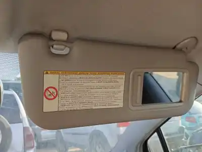 Pièce détachée automobile d'occasion pare-soleil droit pour toyota yaris (ksp9/scp9/nlp9) básico références oem iam 