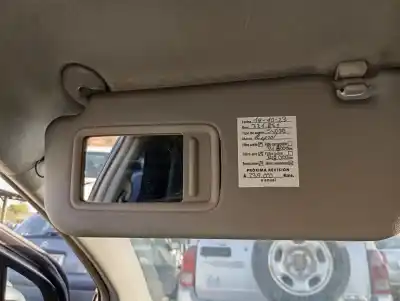 Pièce détachée automobile d'occasion pare-soleil gauche pour toyota yaris (ksp9/scp9/nlp9) básico références oem iam 