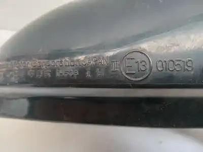 Peça sobressalente para automóvel em segunda mão espelho retrovisor direito por mazda mx-3 (ec) 1.6 16v referências oem iam e13010519  