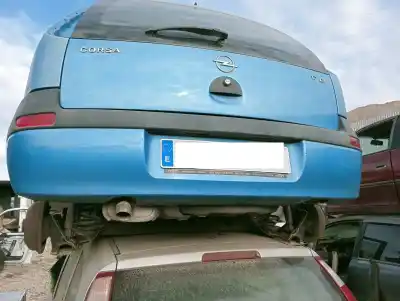 Peça sobressalente para automóvel em segunda mão para choques traseiro por opel corsa c furgoneta/hatchback (x01) 1.7 di 16v (f08, w5l) referências oem iam   