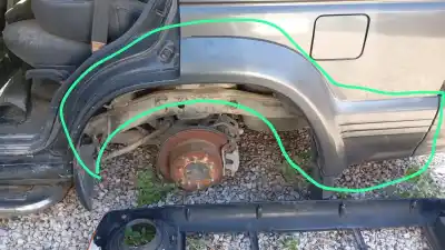 Автозапчастина б/у крило задне ліве для mitsubishi montero (v20/v40) 2800 td american dream посилання на oem iam  Автозапчастина б/у крило задне ліве для mitsubishi montero (v20/v40) 2800 td american dream посилання на oem iam