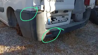 Автозапчастина б/у задній бампер для citroen jumpy hdi 90 27 l1h1 furg. 90 cv / 66 kw посилання на oem iam   