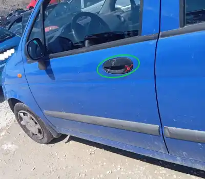 Second-hand car spare part Exterior Left Front Door Handle for DAEWOO MATIZ CD OEM IAM references   