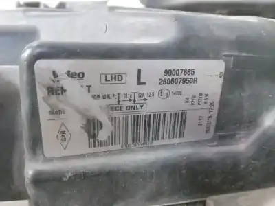 Second-hand car spare part LEFT HEADLIGHT for DACIA LODGY  OEM IAM references 260607950R  