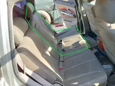 Peça sobressalente para automóvel em segunda mão bancos traseiros esquerdos por ssangyong rexton 2.9 turbodiesel cat referências oem iam 