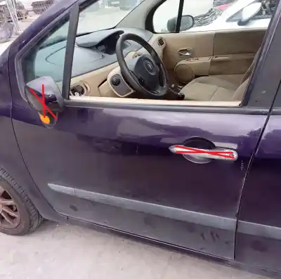 Автозапчастина б/у ПЕРЕДНІ ЛІВІ ДВЕРІ для RENAULT MODUS  Посилання на OEM IAM   