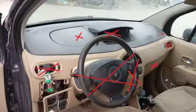 Автозапчасти б/у панель приборов за renault modus confort dynamique ссылки oem iam   