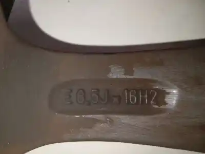 Peça sobressalente para automóvel em segunda mão jante por toyota auris active referências oem iam e6.5jx16h2