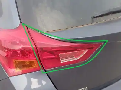 Second-hand car spare part interior left tailgate light for toyota auris active oem iam references 05170237  