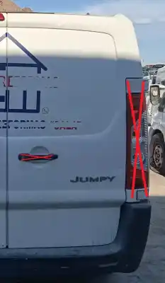 Автозапчастина б/у праві задні двері для CITROEN JUMPY HDi 90 27 L1H1 Furg. 90 CV / 66 KW Посилання на OEM IAM   
