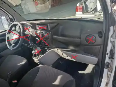 Автозапчасти б/у ПАНЕЛЬ ПРИБОРОВ за FIAT DOBLO MONOSPACE (119_, 223_) 1.3 JTD ссылки OEM IAM   