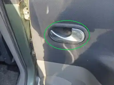 Автозапчастина б/у внутрішня задня права ручка для renault scenic ii pack authentique посилання на oem iam 