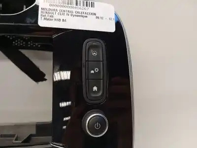 Second-hand car spare part central heating trim for renault clio iv dynamique oem iam references   