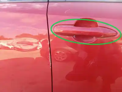 Peça sobressalente para automóvel em segunda mão puxador exterior frente direito por toyota corolla (e21) hybrid style 140 cv / 103 kw referências oem iam 