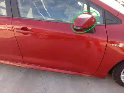 Peça sobressalente para automóvel em segunda mão alojamento do espelho retrovisor direito por toyota corolla (e21) hybrid style 140 cv / 103 kw referências oem iam 